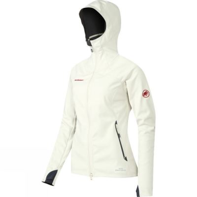 Sudadera Con Capucha Mammut Ultimate Mujer Beige - Chile TOE274961